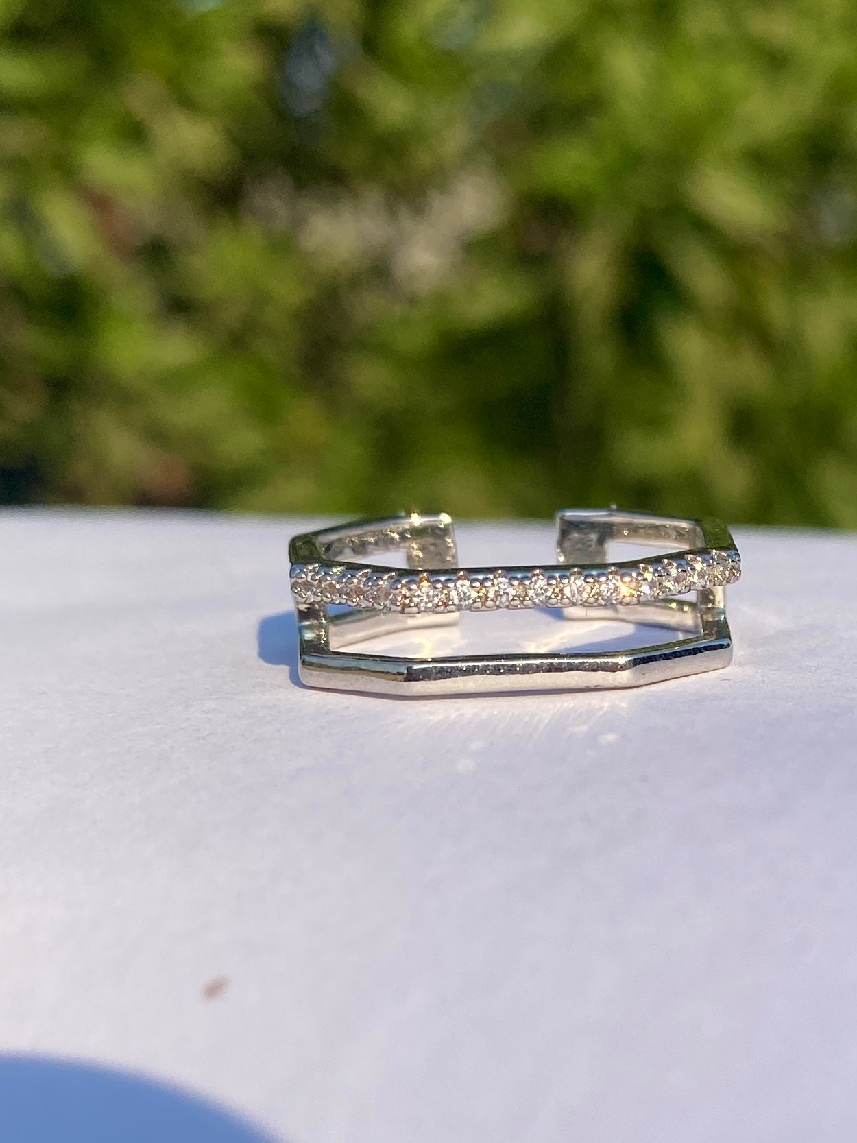 Elegant China Gold and Silver Adjustable Rings.