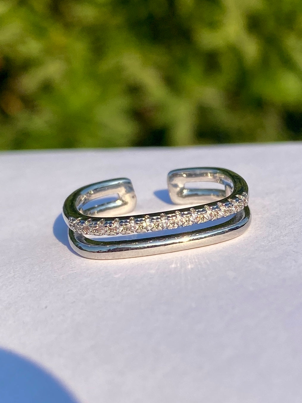 Elegant China Gold and Silver Adjustable Rings.