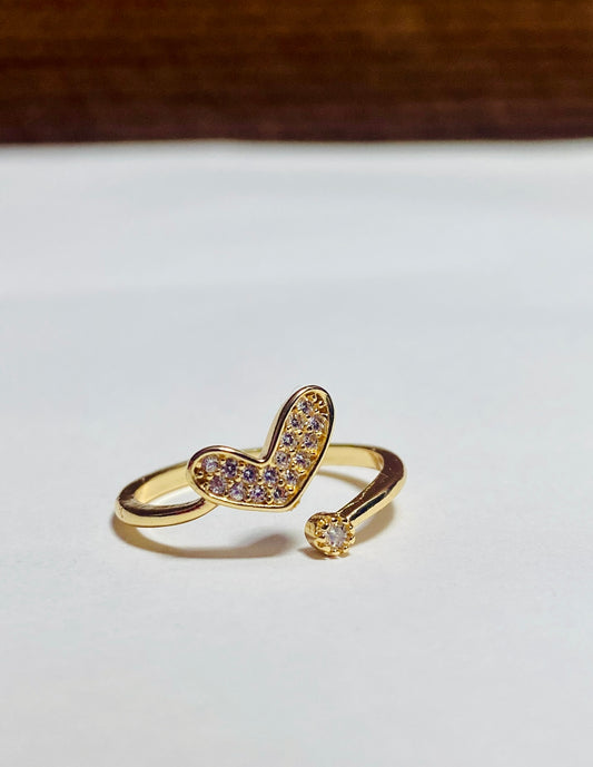 Elegant China Gold and Silver Adjustable Rings.